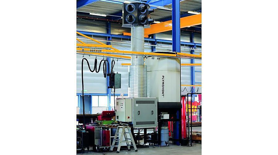 Plymovent sera présent à la Welding Week avec son Diluter