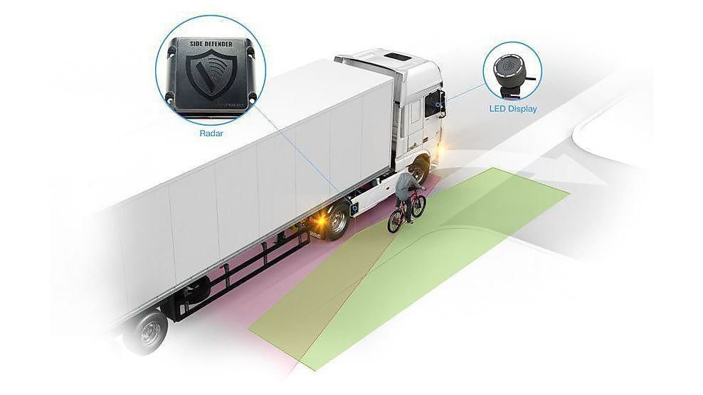 L'assistance DAF City Turn Assist améliore la sécurité en milieu urbain