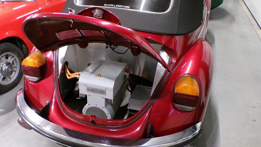 Oldtimers op de weg dankzij elektrische ombouw
