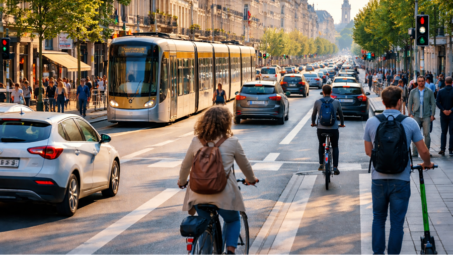 Mobiliteitsbudget: Brussel koploper met 1 op 6